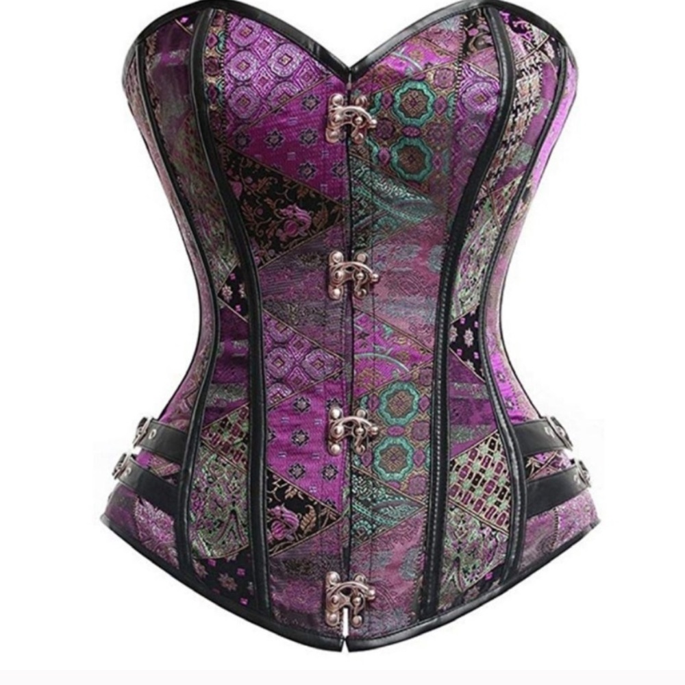 Vintage Steampunk Push-up Corset